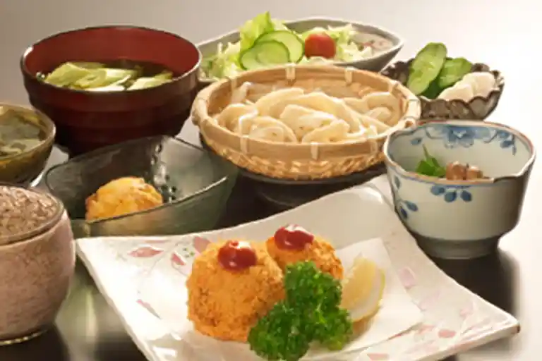 川越紅薯御膳（大正藏「八州亭」）